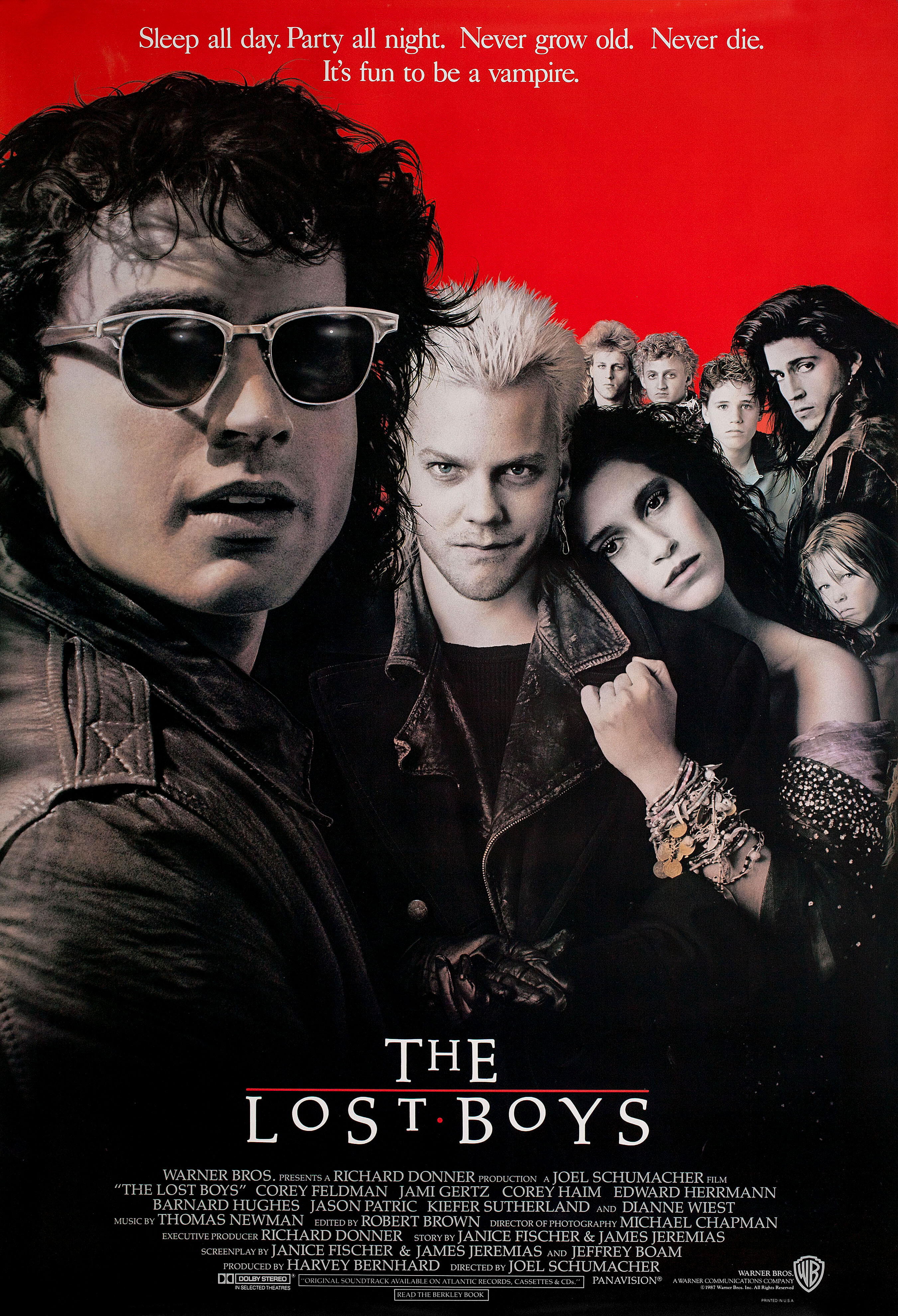 The Lost Boys movie poster